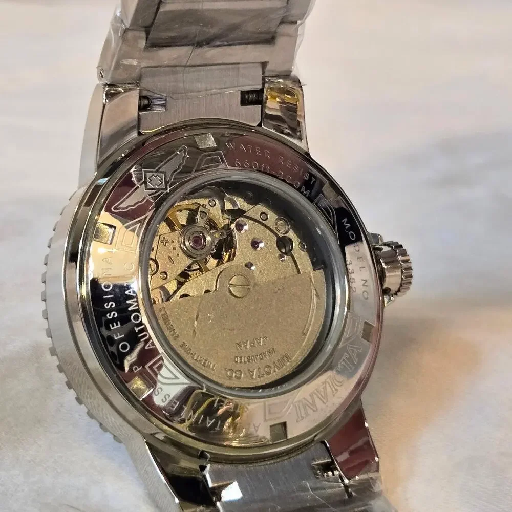 Invicta IN3352 Automatic Professional 660ft/200m Water Resistant Silver/Black